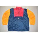 RED DEVIL Regen Jacke Windbreaker Vintage 90er 90s Jacket Rain Wear Nylon L NEU