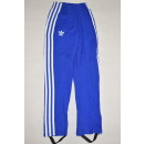 Adidas Trainings Hose Sport Track Jogging Pant Blau Blue Vintage 80er KIDS 140