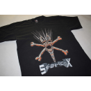 Static X Automatic Destruction Tour 2001 T-Shirt Nu Metal...