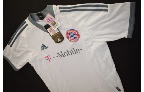 Adidas Bayern München Trikot Jersey Maglia Camiseta Vintage Deadstock D 164 NEU