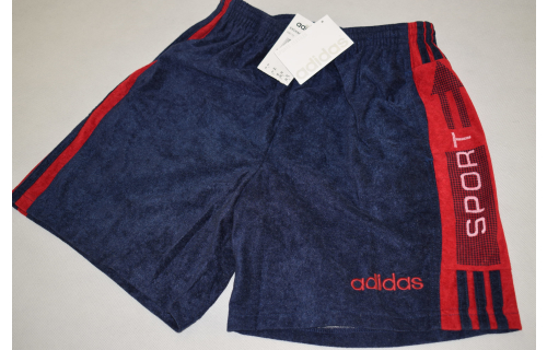 Adidas Shorts Short Hose Hot Pant Vintage Deadstock Frotee Velour 90s 90er 6 M  NEU