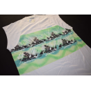 Adidas T-Shirt Vintage Deadstock Waterskiing Wasserski...