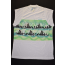 Adidas T-Shirt Vintage Deadstock Waterskiing Wasserski...