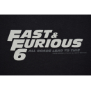 Fast & Furious 6 T-Shirt Tshirt Film Movie Promo 2013 Auto Car Racing Tuning M  NEU
