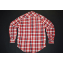 Levis Jeans Hemd Shirt Longsleeve Holzfäller Flanell Lumberjack Casual Rot Red S