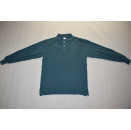 Champion Polo T-Shirt Longsleeve Vintage Deadstock Casual Style 90er 90s M NEU