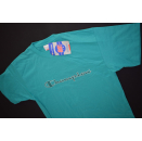 Champion T-Shirt TShirt Vintage Deadstock 90er 90s Spellout Italia Grün M NEU