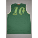 Adidas Tank Top sleeves Muscle Shirt Jersey Football Club Fussball Trikot Grün M
