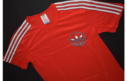 Adidas T-Shirt TShirt Trikot Jersey Vintage 80er 80s Rot Red Ireland D 3 XXS NEU NEW