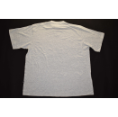 Adidas T-Shirt TShirt Vintage Trefoil Logo Grau Grey 90s 90er Oldschool 9 XL NEU
