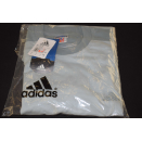 Adidas T-Shirt TShirt Sport Vintage Deadstock 2001 BC CB TEE Grau Grey S M NEU