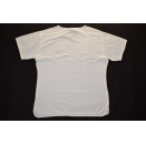 Adidas T-Shirt Vintage Deadstock Sport Damen Weiß Hong Kong 90er 90s 40 M NEU