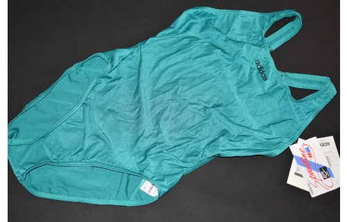 Adidas Bade Anzug Bathing Suit Vintage Deadstock Grün Green 80er 90er D 40 M NEU