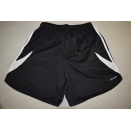 Adidas Short Shorts Hose Sport Fussball Schwarz Black Trio 11 Show S L NEU NEW