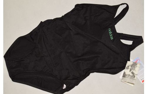 Adidas Bade Anzug Bathing Suit Vintage Deadstock Black 90er 90s 40 42 M NEU NEW