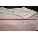 Adidas T- Shirt TShirt Pastel Rosa Hong Kong Vintage Deadstock 80er 164 176 NEU