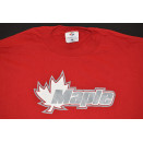 Maple T-Shirt Tshirt Skateboard Skating Skateboarding Canada Vintage Deadstock L