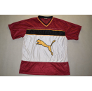 Puma Trikot Jersey Camiseta Maglia T-Shirt Maillot Vintage 90s 90er Big Logo XL