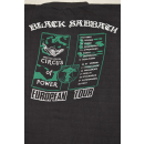 Black Sabbath T-Shirt Hard Rock Ozzy Osbourne Vintage European Tour 1990 L NEU
