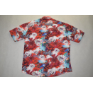 Marvelis Hemd Button Down All Over Print Shirt Hawai Comic Papaqgei Parrot L NEU