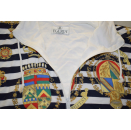 Egeria Pullover + Short Kombi Sweater Shirt Hoodie Gold Wappen Funky Vintage S