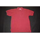 Nike Polo Poloshirt Vintage Deadstock Tennis 90s 90er T-Shirt Rot Red M NEU NEW