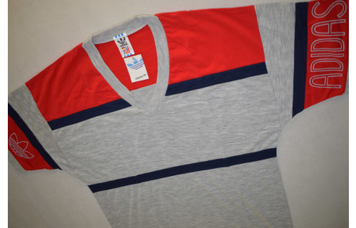 Adidas T-Shirt TShirt Trikot Jersey Vintage Deadstock 80er 80s Graphik Grafik S NEU