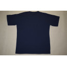 Adidas T-Shirt Tshirt Vintage Deadstock Tennis Grahik Spellout Blau XS S L NEU