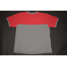 Nike T-Shirt TShirt Vintage 90s 90er Sport Two Tone Grau Rot Made  USA Casual L