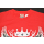Johnny Blaze T-Shirt Vintage Hip Hop Rap Raptee 2000er Big Logo Rot Red L XL NEU