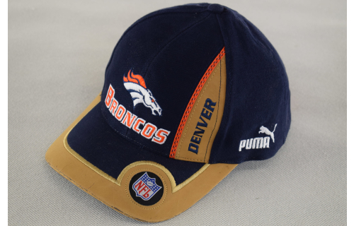 Denver Broncos Cap Snapback Mütze Sideline Hat Vintage Pro Line Puma NFL Blau