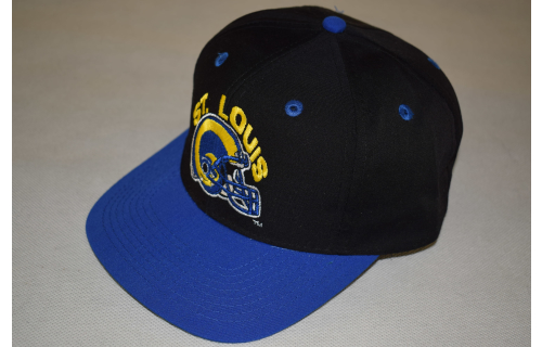 St Louis Rams Cap Snapback Mütze Hat Vintage Deadstock Logo 7 90s 90er NFL NEU  NEW