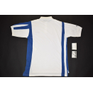 Adidas T-Shirt Polo TShirt Vintage Tennis Tech Comfort 90s 90er Weiß White 52 L