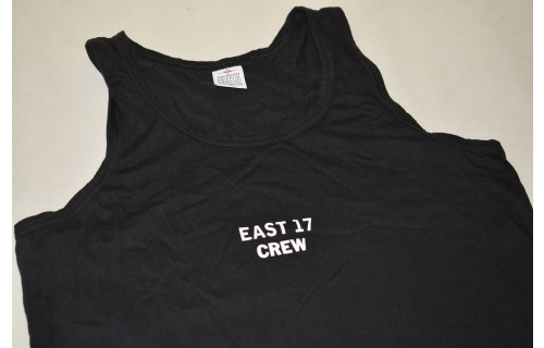 East 17 Tank Top T-Shirt Local Crew Roadie Pop Musik Music Band Tour Vintage XL