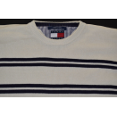 Tommy Hilfiger Pullover Sweatshirt Sweater Jumper Casual Streifen Strick Knit XL