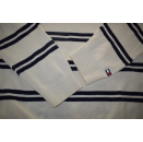 Tommy Hilfiger Pullover Sweatshirt Sweater Jumper Casual Streifen Strick Knit XL