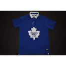 NHL Toronto Maple Leafs Polo T-Shirt Jersey Maglia...