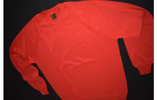Pullover Sweater Sweat Shirt Jumper Vintage Deadstock Blank 80s 80er L XL NEU
