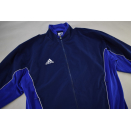 Adidas Trainings Jacke Sport Jacket Track Top Jumper Vintage 90er Mesh Blau 8 L