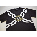 Sean John T-Shirt Vintage Hip Hop Rap Raptee 2000er Big Logo Graphic Gr. XL NEU