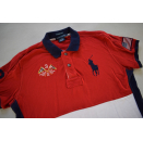 Polo T-Shirt Ralph Lauren BIG Pony Logo Yachting Team USA...