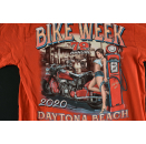Daytona Beach Bike Week 2020 USA Biker Meeting Florida Motor Bike Motorrad Rot L