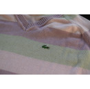 Lacoste Strick Pullover Sweat Shirt Knit Sweater Streifen...