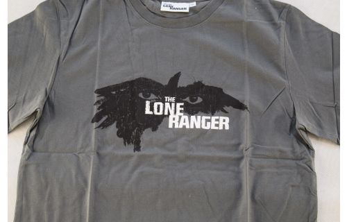 Lone Ranger T-Shirt Film Movie Promo 2013 Johnny Depp Disney Eyes S M L XL NEU