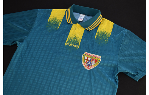 Adidas Trikot Jersey Maglia Camiseta Maillot 90er T-Shirt Vintage Rheinland XL