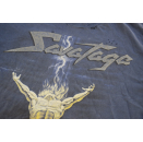 Savatage T-Shirt Tour Concert Heavy Metal 1996 90s 90er Distressed Vintage L-XL