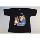 Star Trek Vintage Spock Live long and prosper Tee Graphic...