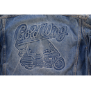 Whoa Goldwing Jeans Jacke Jacket Honda Motor Rad Biker Vintage USA Nashville M