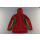 K-Way Regen Jacke Rain Jacket Top Windbreaker Kapuze Casual Rot Red Nylon 176