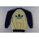 Adidas Trainings Jacke Sport Jacket Track Top Vintage Casual Gelb Neon 90er XS